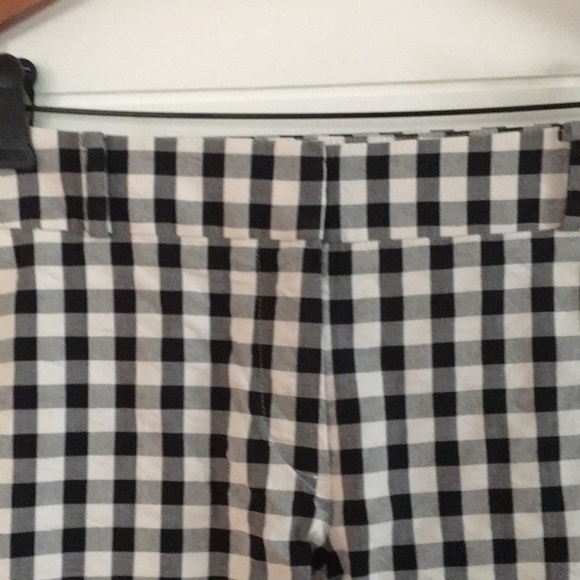 Ann Taylor Loft Gingham Julie Fit Slacks - Picture 3 of 8